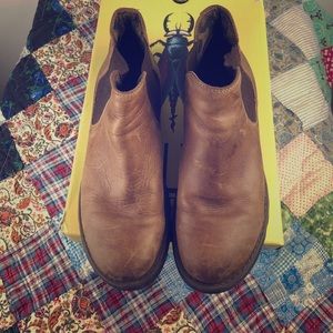 Fly London Leather Booties!